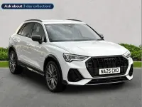 Used Audi Q3 Black Edition 150 HP (110 kW) 2025 White SUV