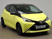 Used Toyota Aygo X-cite 68 HP (50 kW) 2016 Yellow Hatchback