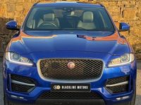 Used Jaguar F-Pace R-Sport 180 HP (132 kW) 2019 Blue SUV
