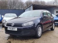 Used VW Golf VI S 85 HP (62 kW) 2011 Black Hatchback