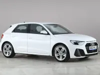Begagnad Audi A1 Sportback S-Line 2023 Vit Halvkombi