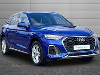 Used Audi Q5 S-Line 265 HP (194 kW) 2021 Blue SUV