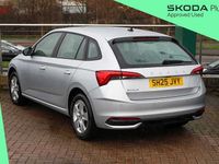 Used Skoda Scala SE 94 HP (69 kW) 2025 Brilliant silver metallic Hatchback
