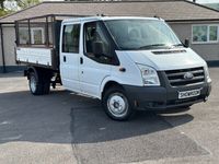 used Ford Transit D/Cab Chassis TDCi 115ps Tipper]*New Mot - Only 64000 Miles - FSH*