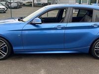 Begagnad BMW 118 M Sport 2019 Blå Halvkombi