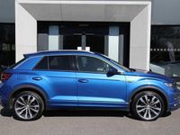 Used VW T-Roc R-line 150 HP (110 kW) 2020 Blue SUV