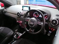 Used Audi A1 S-Line 2017 Red Hatchback