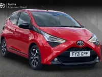 Used Toyota Aygo Trend 70 HP (51 kW) 2021 Red Hatchback