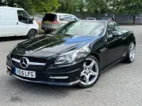 Used Mercedes SLK250 AMG 2015 Black Cabriolet