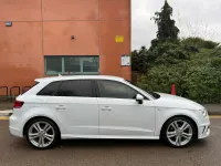 Used Audi A3 S-Line 184 HP (135 kW) 2014 White Hatchback