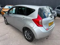 Used Nissan Note Acenta Premium 80 HP (58 kW) 2014 Silver Hatchback