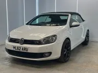 Used VW Golf Cabriolet GT 2012 White Cabriolet