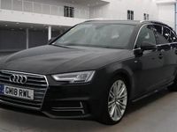Used Audi A4 S-Line 2018 Black Estate