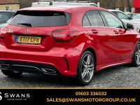 Used Mercedes A180 AMG line 2017 Red Hatchback