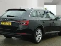 Used Skoda Superb SE L 190 HP (139 kW) 2020 Black Estate
