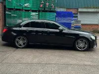 Used Mercedes E220 AMG line 194 HP (142 kW) 2016 Black Sedan