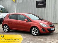 Used Vauxhall Corsa 2012 Orange Hatchback
