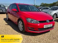 Begagnad VW Golf VII GT 150 HK (110 kW) 2014 Röd Halvkombi