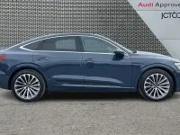 Used Audi Q8 e-tron S-Line 300 kW (408 HP) 2023 Blue SUV
