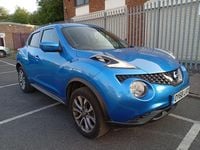 Used Nissan Juke Tekna 2018 Blue SUV