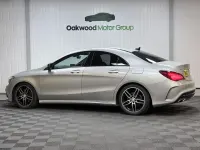 Used Mercedes CLA220 AMG line 177 HP (130 kW) 2017 Silver Sedan