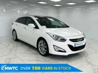 Used Hyundai i40 Premium 136 HP (100 kW) 2012 White Estate