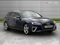 Used Audi A4 S-Line 200 HP (147 kW) 2024 Blue Estate