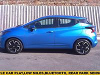 Used Nissan Micra Acenta 92 HP (67 kW) 2022 Blue Hatchback