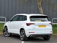 Used Skoda Karoq SportLine 150 HP (110 kW) 2024 White SUV