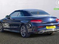 Used Mercedes C220 Active 200 HP (147 kW) 2019 Blue Cabriolet