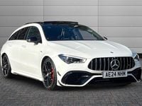 Used Mercedes CLA45 AMG 421 HP (309 kW) 2024 Polar white Estate