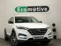 Used Hyundai Tucson GO! 177 HP (130 kW) 2018 White SUV