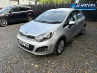 Used Kia Rio 84 HP (61 kW) 2013 Silver Hatchback