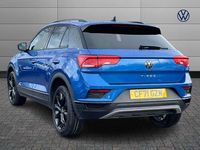 Used VW T-Roc Black Edition 110 HP (80 kW) 2021 Blue SUV