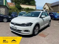 Used VW Polo SE 95 HP (69 kW) 2018 White Hatchback