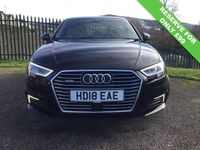 Used Audi A3 Sportback Advanced 2018 Black Hatchback