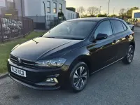 Used VW Polo Match 95 HP (69 kW) 2021 Black Hatchback