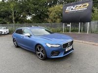 Used Volvo V90 R-Design Pro 2018 Blue Estate