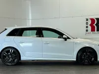 Used Audi A3 S-Line 150 HP (110 kW) 2016 White Hatchback