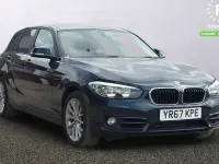 Used BMW 118 Sport Line 150 HP (110 kW) 2017 Blue Hatchback
