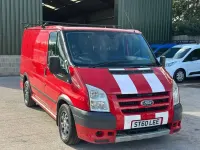 Used Ford Transit Sport 140 HP (102 kW) 2011 Red Van