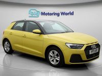 Used Audi A1 Sportback 95 HP (69 kW) 2021 Yellow Hatchback