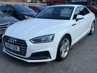 Used Audi A5 S-Line 190 HP (139 kW) 2017 White Coupe