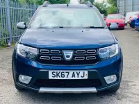 Used Dacia Sandero Lauréate 90 HP (66 kW) 2017 Blue Hatchback