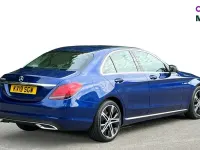 Used Mercedes C220 194 HP (142 kW) 2019 Blue Sedan