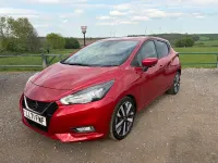 Used Nissan Micra S 92 HP (67 kW) 2021 Red Hatchback