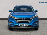 Used Hyundai Tucson SE 116 HP (85 kW) 2015 Blue SUV