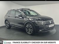 Used VW Tiguan R-line 150 HP (110 kW) 2020 Black SUV