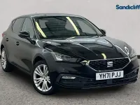 Used Seat Leon SE Dynamic 110 HP (80 kW) 2024 Black Hatchback