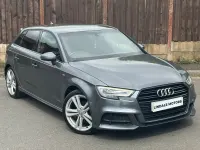 Used Audi A3 Sportback S-Line 150 HP (110 kW) 2016 Grey Hatchback